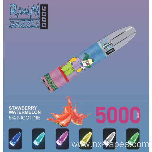 RandM Dazzle 5000 disposable vape